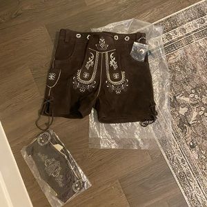New Chubbies Lederhosen- Womens, never worn, brand new and I think discontinued?